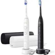 Philips Sonicare 7100 Series HX7429/02 + 2. Handstück Schwarz/Weiß