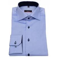 Eterna Langarmhemd blau 40