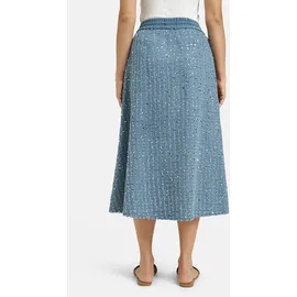 Milano Italy A-Linien-Rock Damen Blau 42