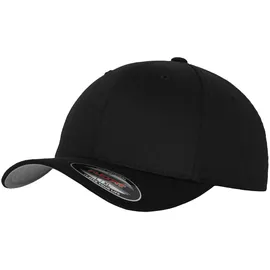 Flexfit Wooly Combed Cap schwarz L/XL