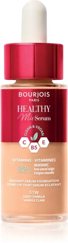 Bourjois Healthy Mix leichtes Make-up für ein natürliches Aussehen Farbton 51W Light Vanilla 30 ml