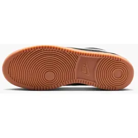 Nike Court Vision Low Herren Black / White / Gum Medium Brown 42