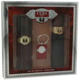 Cuba Gold Eau de Toilette 100 ml + Aftershave Lotion 100 ml + Schlüsselanhänger Geschenkset