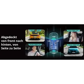 BOTSLAB 4 Kanal Dashcam 3K+3 * 1080P