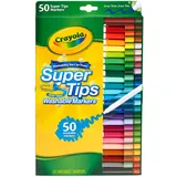 Crayola Supertips Filzstifte Set 50 St. auswaschbar
