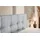 altdecor Boxspringbett mit Matratze und Lattenrost - BERO -Z KING - 160x200 cm - Grau Monolith - Topper, Fußteil, Polsterbett mit Bettkasten, Bett... - Hellgrau