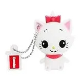 Garrulax USB-Speichersticks, 64 GB, aktualisiert, wasserdicht, aus Silikon, mit süßem Cartoon-Design, High-Speed, USB 2.0, Datenspeicherstick, USB-Stick (64 GB, niedliche Katze)