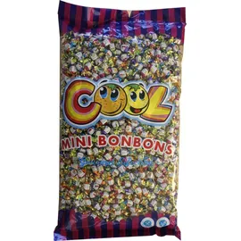 Bonbons Cool Mini Bonbons 4 fach sortiert Wurfmaterial Fasching 3000g
