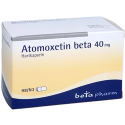 Atomoxetin beta 40 mg Hartkapseln 98 St