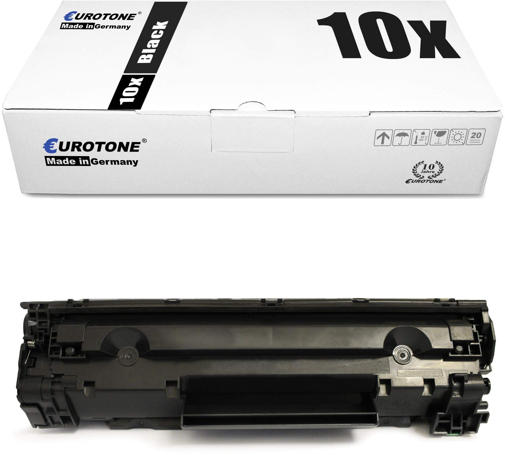 10x Müller Printware Toner kompatibel für Canon Faxphone L 100 120 140 160 190 90, 0263B002 FX10