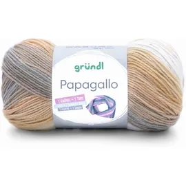 Gründl Wolle Farbverlauf olive-beige 100 g