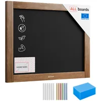 ALLboards Kreidetafel 50 x 40 cm Schwarz