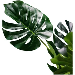 bümö plants Philodendron Kunstpflanze - Täuschend echte Philo, geruchlose Premium Kunstblume für lebendiges Ambiente - authentische, künstliche