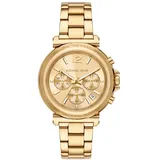 Michael Kors Chronograph Edelstahl gold Damen