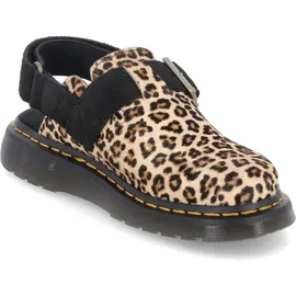 Dr. Martens Airwair Dr. Martens Jorge 2 Clogs Pantolette braun LEO 41088200 für Damen, animal, Größe 39 EU