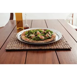 Tramontina Buena Tablett Ø 35 cm, Edelstahl, rund