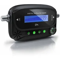 CSL Satfinder, digitaler Satelitensucher mit Anzeige und akustischem Signalton