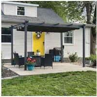Purple Leaf - Pergola Metall Garten Pavillon Pergola 3