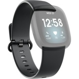 Hama Smartwatch-Armband »Ersatzarmband für Fitbit Versa 3/4/Sense (2), TPU, 22 cm/21 cm«, schwarz