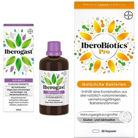 Bayer Iberogast Advance ml + Iberobiotics Pro Kapseln 30 Stück