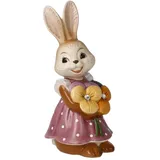 GOEBEL Hasenfigur Hasenmädchen Blumen sind das Lächeln der Erde!