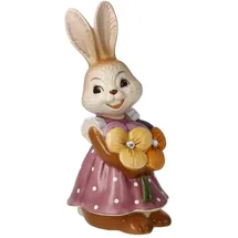 GOEBEL Hasenfigur Hasenmädchen Blumen sind das Lächeln der Erde!