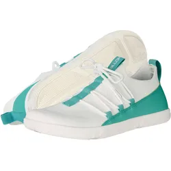 Ballop Barfussschuhe Sneaker Tilava (leicht, atmungsaktiv) cremeweiss/grün