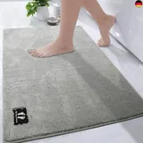 RTBQJ-AT Badematte rutschfest Badezimmerteppich 120x80cm Groß Badteppich