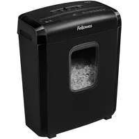 Fellowes Powershred 6M Aktenvernichter Mikrogeschnittene Zerkleinerung Schwarz