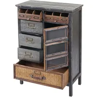 MCW Apothekerkommode 90 x 65 x 32 cm Grau