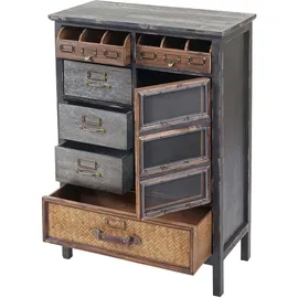 MCW Apothekerkommode 90 x 65 x 32 cm Grau