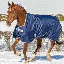 Bucas Freedom Turnout High Neck 150g 155cm Navy/Silber