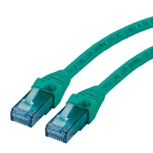 Roline Patchkabel Cat.6A UTP, Component Level, LSOH, grün 15 (M)