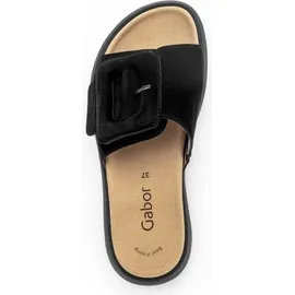 Gabor Pantoletten schwarz | Gr.: 36