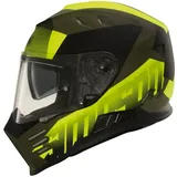 Simpson Venom Army, Integralhelm - Matt-Neon-Gelb - S