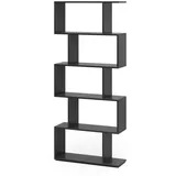 Vicco Raumteiler Levio 70 x 23,8 x 164,1 cm Schwarz