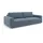 TRENDMANUFAKTUR Big-Sofa TRENDMANUFAKTUR "Bourbon Mega, bequem, viel Platz, Breite 264cm", blau (blau horizon), B:264cm H:84cm T:126cm, 100% Polyester, Sofas, Big-Sofa, extra tiefe Sitzfläche, wahlweise mit Sitztiefenverstellung bestellbar
