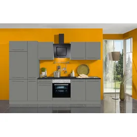 OPTIFIT Küchenzeile Bern 300 cm grau