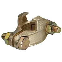 Riegler Schlauchklemme, 2-tlg., Sicherungsklauen, Spannber. 60-73, LW 50