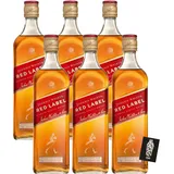 Johnnie Walker 6er-Set Red Label Blended Scotch Whisky 6x 0,7l (40% vol.) - [En