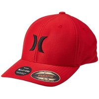 Hurley Herren M H20 Dri Pismo Hat Caps, Burgunderrot, L-XL