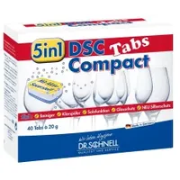 Dr. Schnell DSC Tabs Compact 5in1 Spülmaschinentabs = 40