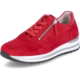 Gabor comfort Sportliche Schnürschuhe in rot, Größe 38 1⁄2 EU / 5,5 UK