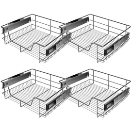 Kesser Teleskopschublade 30-60 cm Edelstahl 60 cm