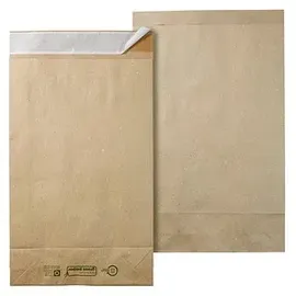 Flexipak classic eco ca. DIN B4 ohne Fenster natur mit 5,0 cm Falte, 300 St.