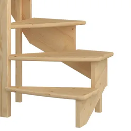DOLLE Raumspartreppe Lyon 75 cm 286 cm Holz