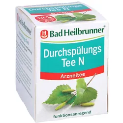 BAD Heilbrunner Durchspülungs Tee N Filt 8X2,0 g