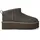 UGG Australia UGG für Damen. 1135092 Klassische Ultra Mini Plateau-Stiefel aus Leder dunkelgrau (40), 5 bis 8 cm, Keine, Lässig