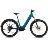 Cube Reaction Hybrid Performance 600 FE 2026 27,5 Zoll RH 54 cm Damen electricblue 'n' dazzle