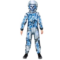 amscan 9914826 Skelett Astronaut Kostüm Kinder Halloween Kostüm Jungen Mädchen Kinder Zombie (6-8 Jahre)